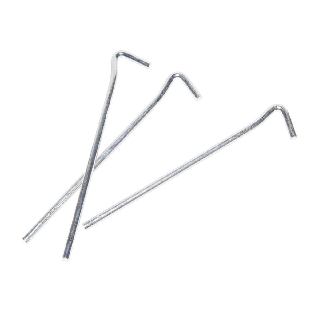 Pack of 10 Steel Tent Pegs