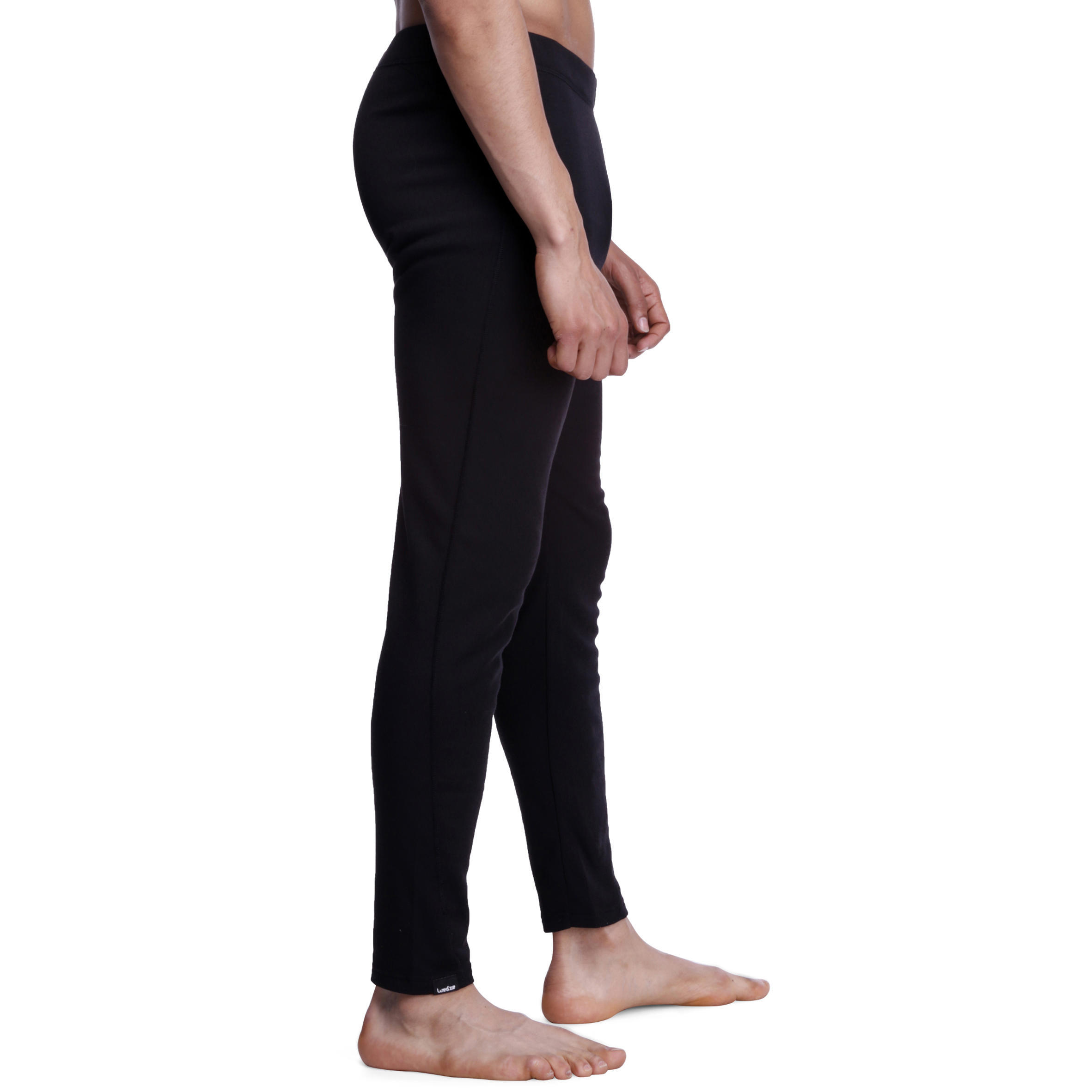 SIMPLE WARM MEN'S TROUSERS SKI BASE LAYER - BLACK 4/7