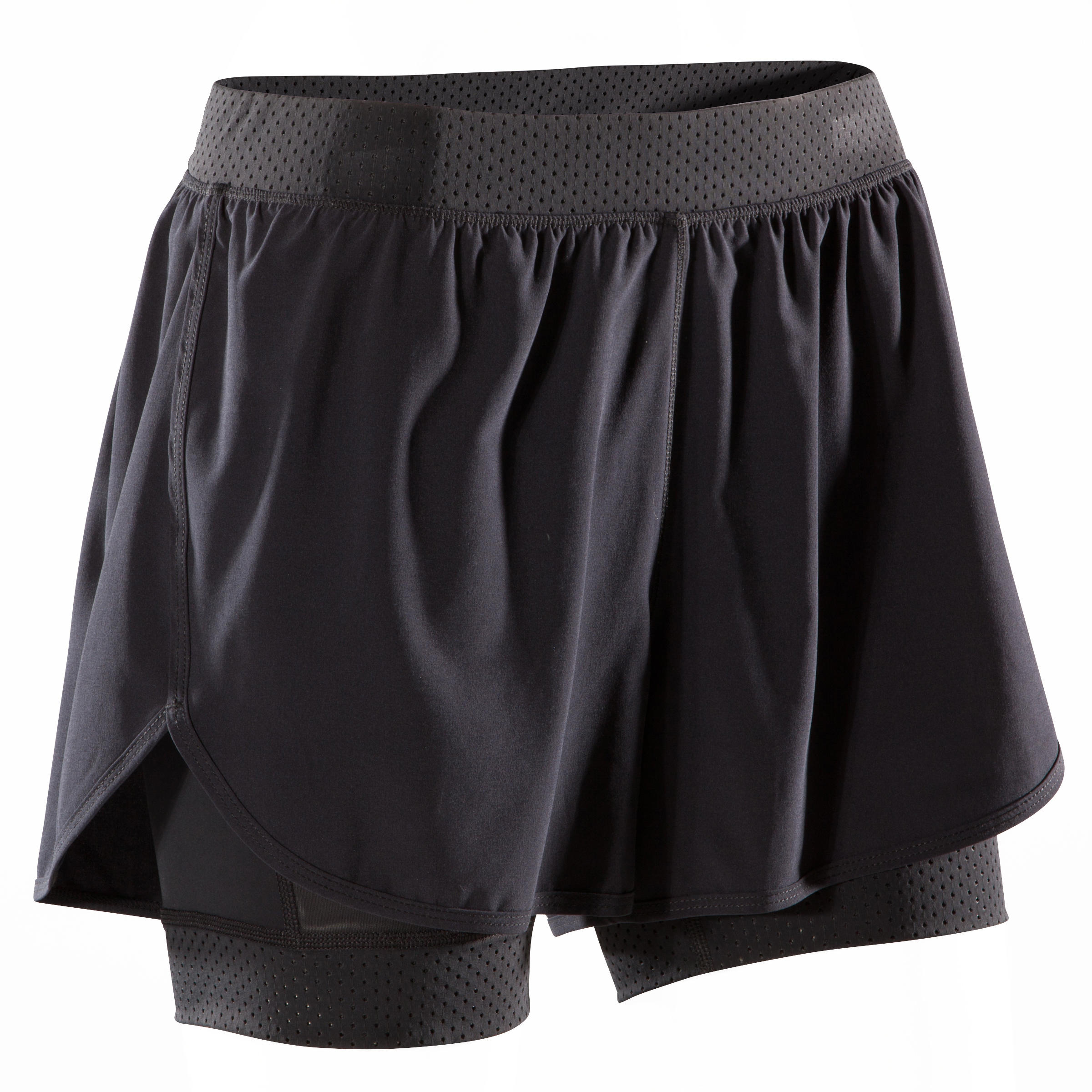 Domyos Sportbroekje Fitness 900 Voor Dames Zwart domyos kopen in de aanbieding