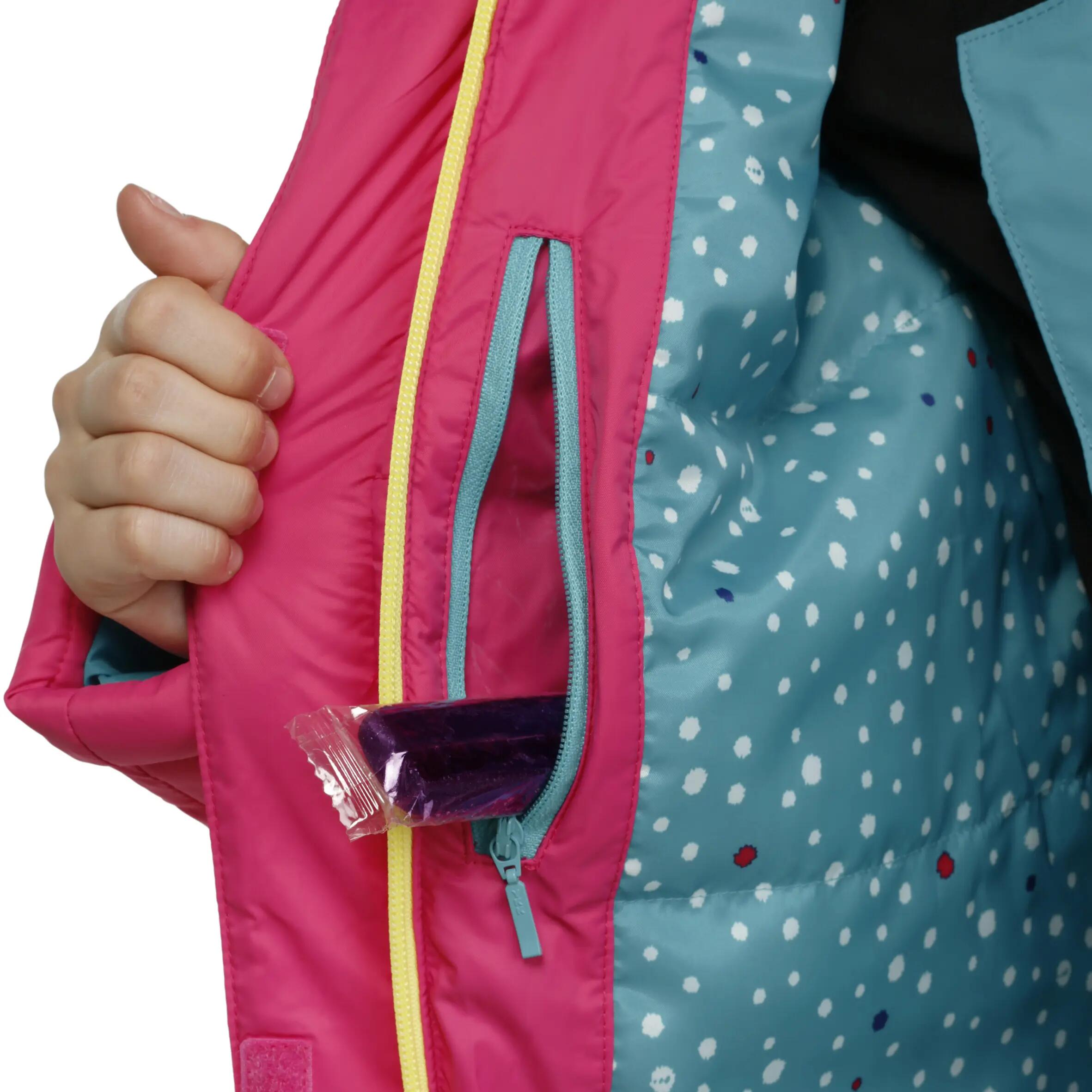 Warm Maxi Girl's Ski Jacket - Pink 11/16