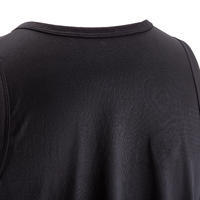 Kūno rengybos marškinėliai be rankovių „Energy“ – juodi