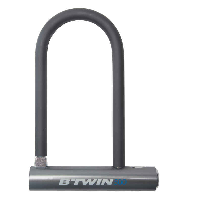 CANDADO PARA BICICLETA U-LOCK 920 NEGRO - Decathlon