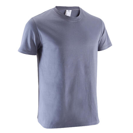 T-shirt slim fitness  homme - 100 Gris Asphalte