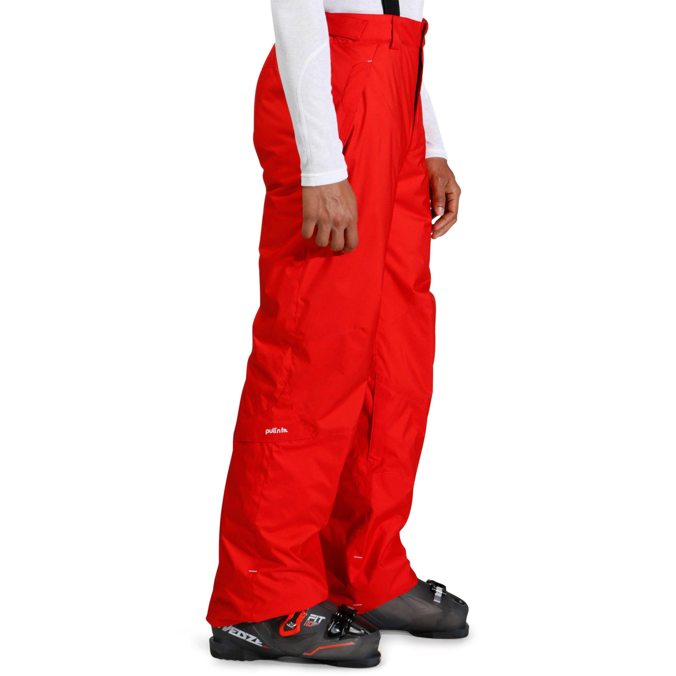 SLIDE 300 MEN'S SKI TROUSERS - RED 3/13