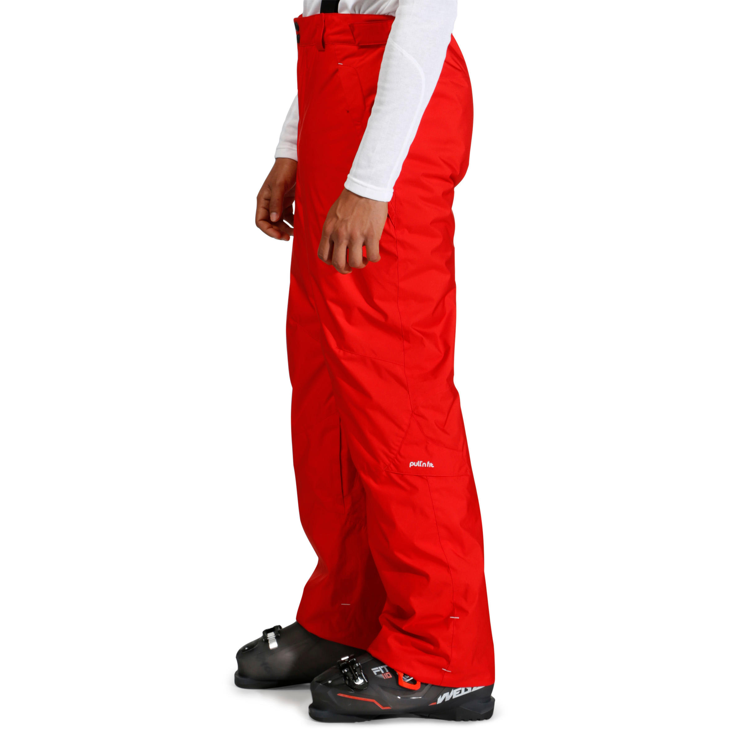 SLIDE 300 MEN'S SKI TROUSERS - RED 5/13