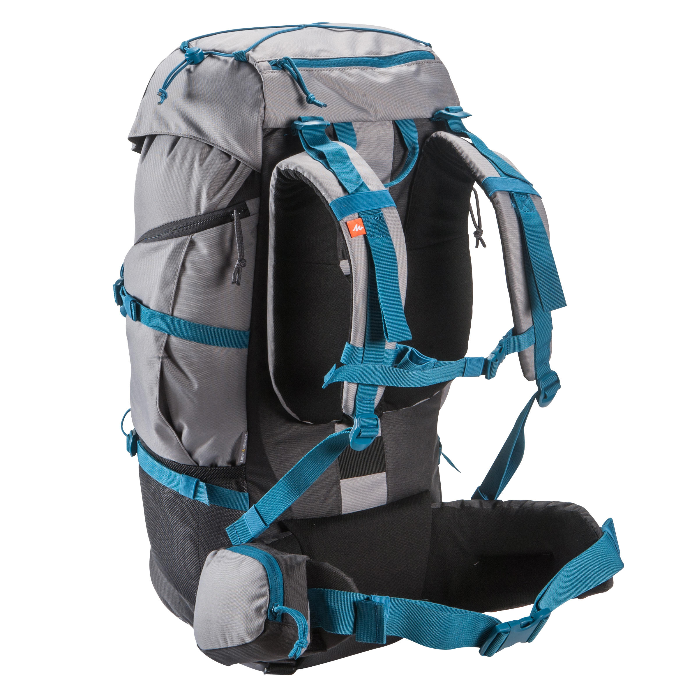 Trekking Backpack Forclaz 50 litres - Grey