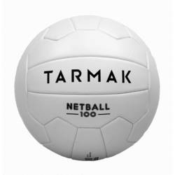 Ballon de Netball NB100 blanc pour joueur, joueuse de netball débutant(e)
