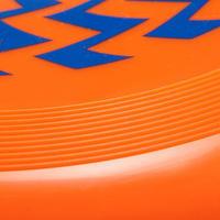D90 skraidanti lėkštė – oranžinė su geometriniu raštu