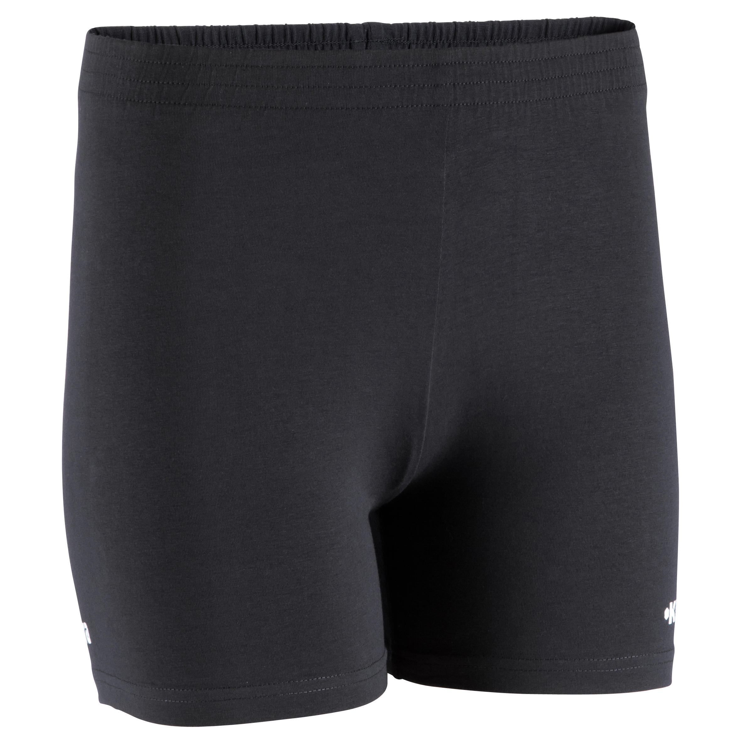 Lady Women's Volleyball Shorts - Black 1/4