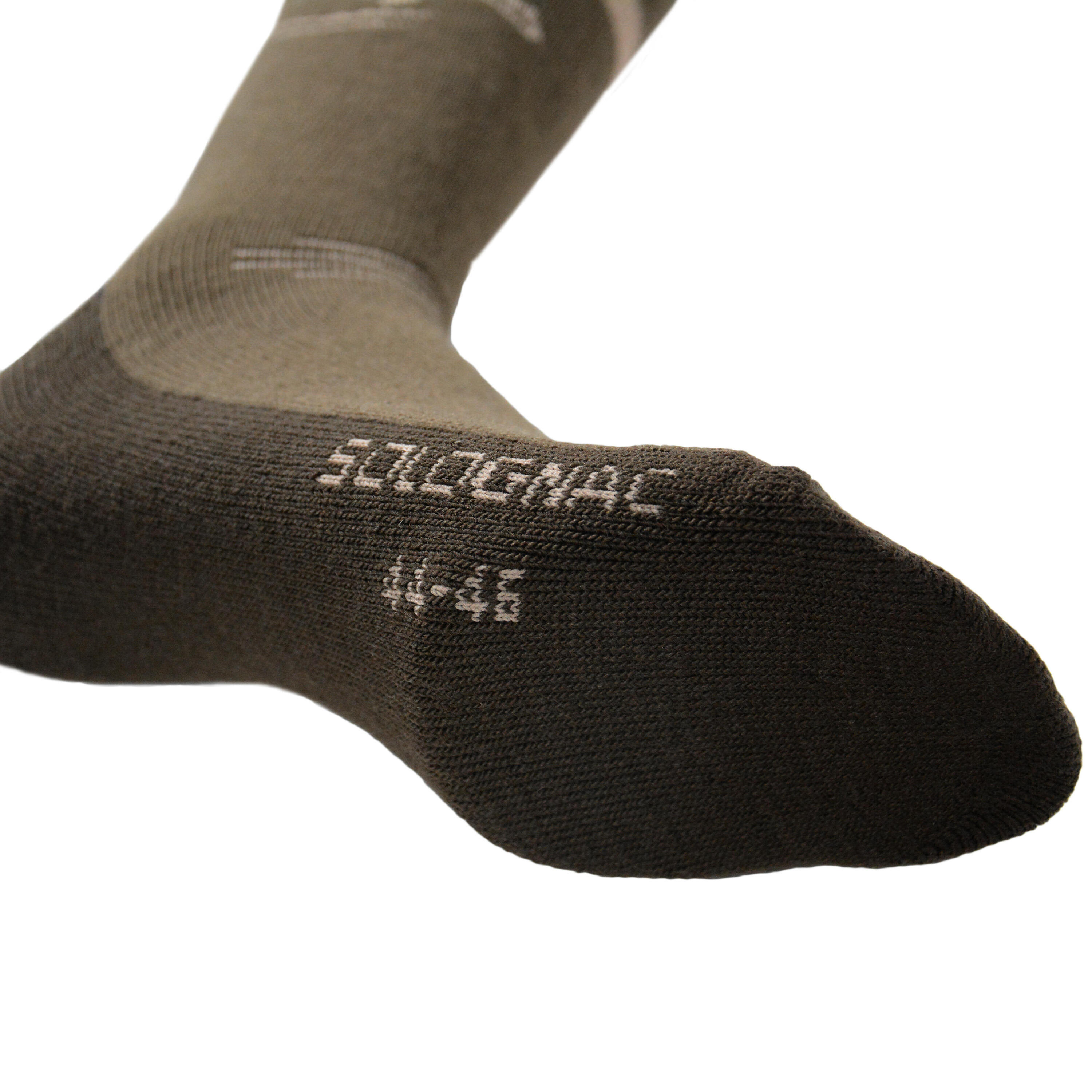 Winter Mid Boar Socks for Hunting - Brown 5/9