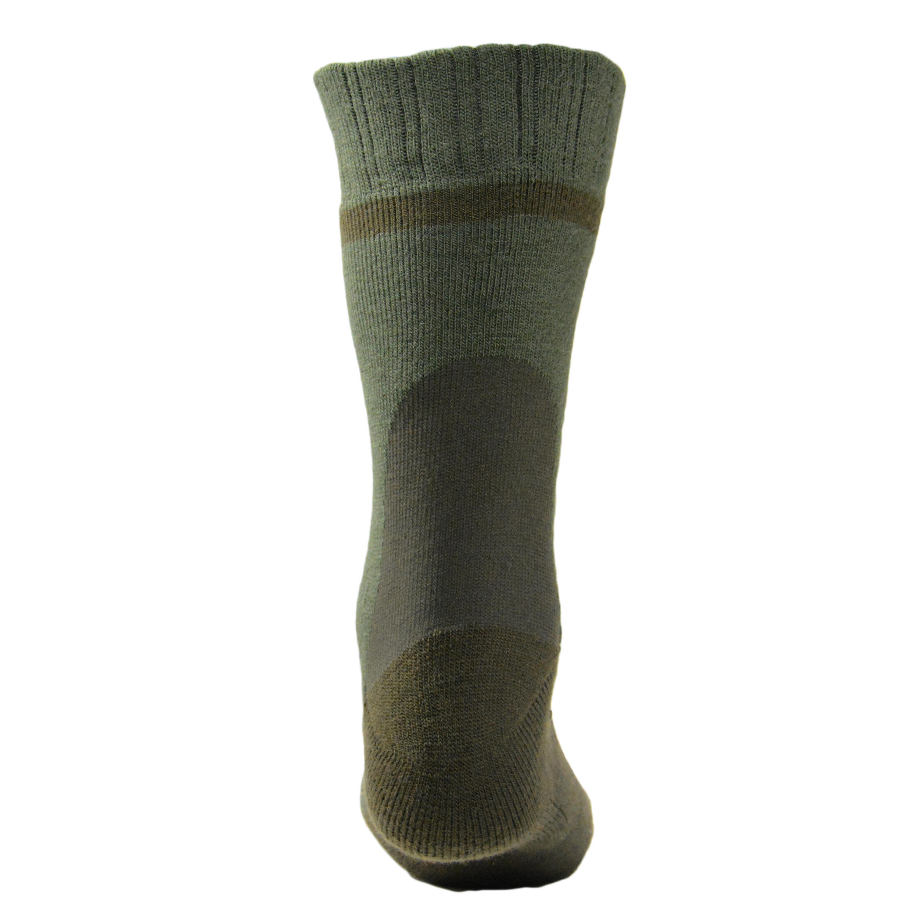 Winter mid warm hunting socks x2 brown 4/19