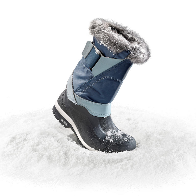 Women's Warm Waterproof High Snow Boots SH500 XWarm Decathlon