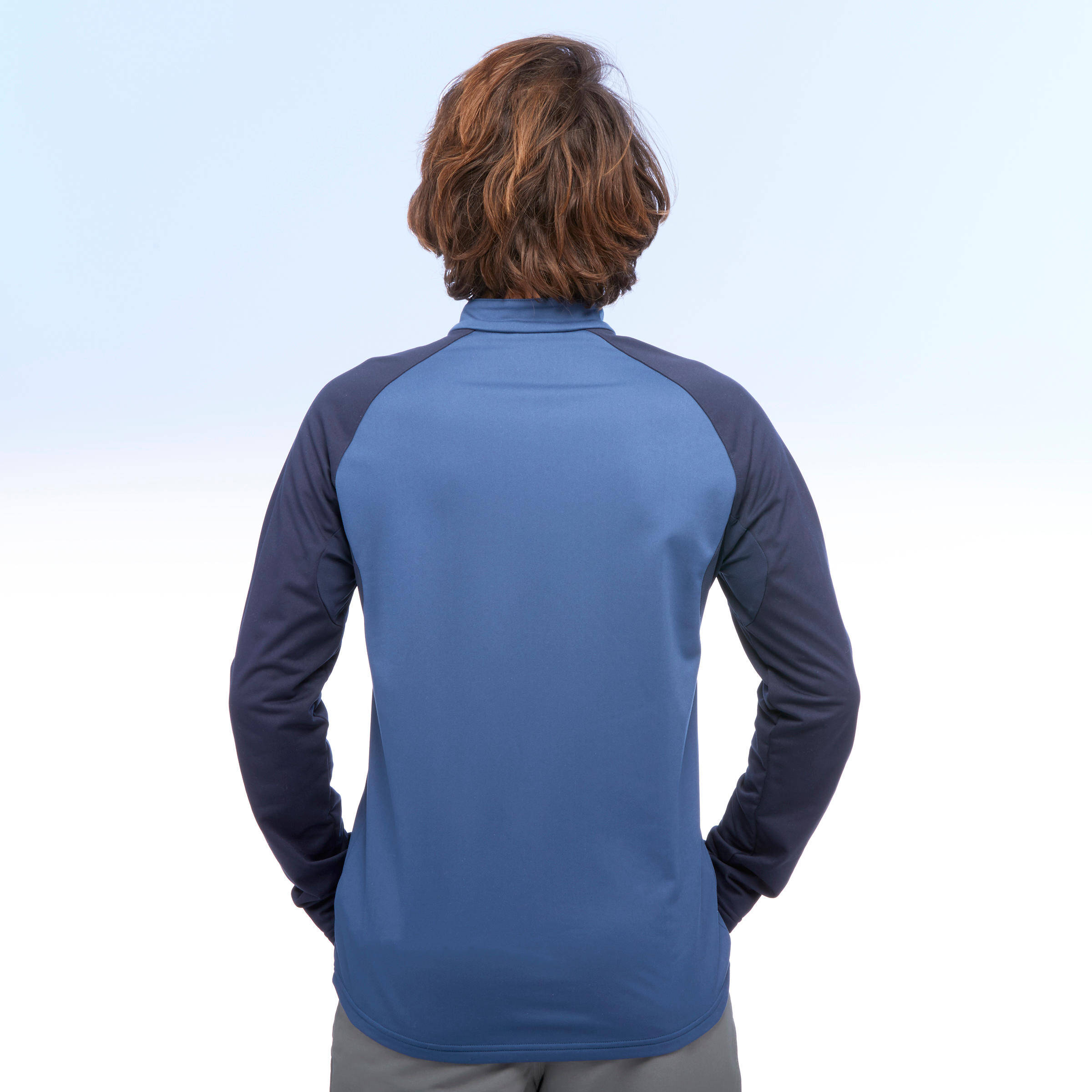 Men’s T shirt SH100 (Full Sleeve) WARM - Blue -  5