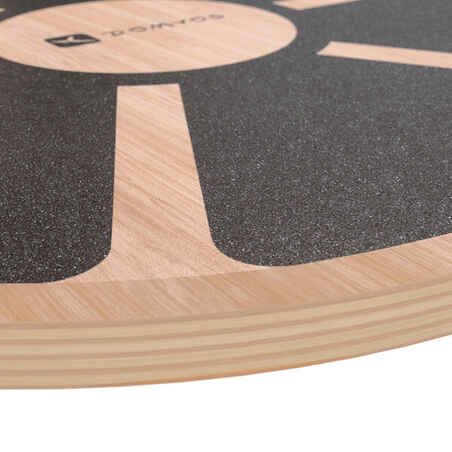 Wood Balance Board - Diameter 39.5 cm / Height 7.5 cm