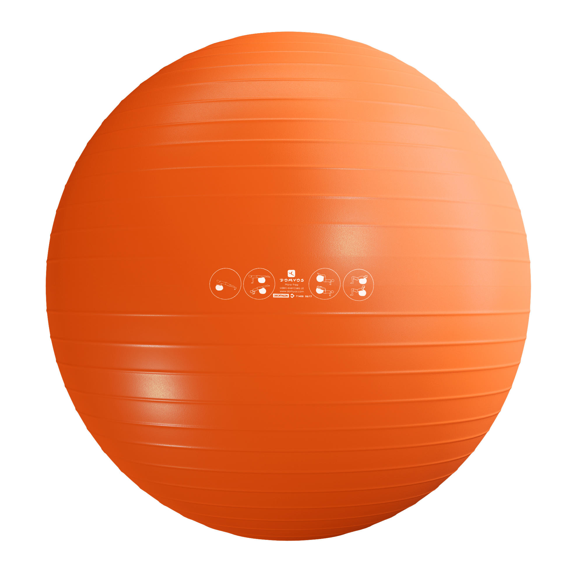 Large Anti-Burst Pilates Swiss Ball 1/4