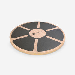 Houten balance board diameter 39,5 cm hoogte 7,5 cm