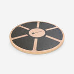Nyamba Balance board balansbord hout diameter 39,5 cm hoogte 7,5 cm
