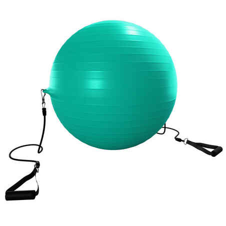 120 Small Pilates Gym Ball + Elastics