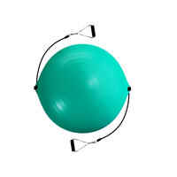 120 Small Pilates Gym Ball + Elastics