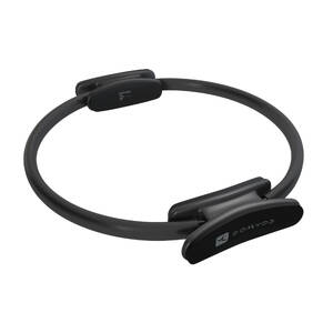 Pilates Ring with Ergonomic Grip - Black