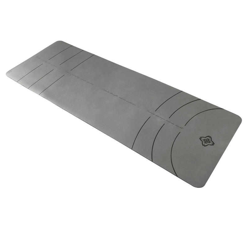 Studio Dynamic Yoga Mat 5 Mm Grey Domyos By Decathlon