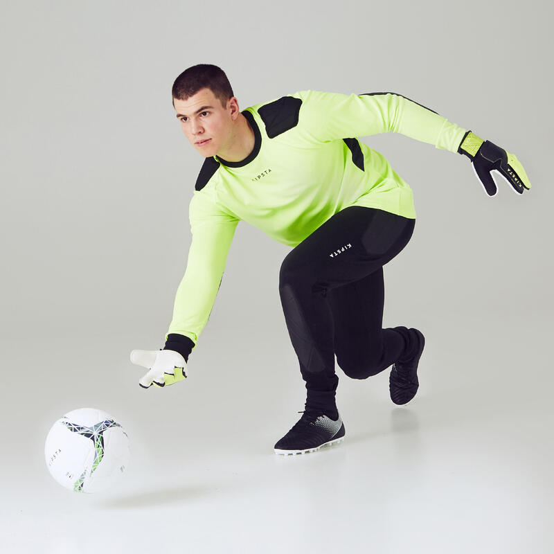 Fotbalové brankářské tepláky F100 černé