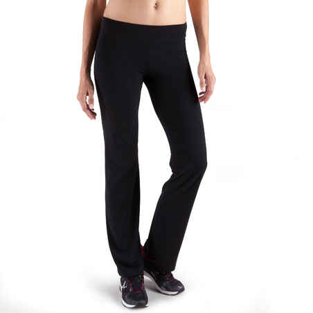 FIT+ Women's Regular-Fit Fitness Bottoms - Black