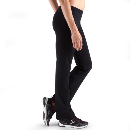 FIT+ Women's Regular-Fit Fitness Bottoms - Black