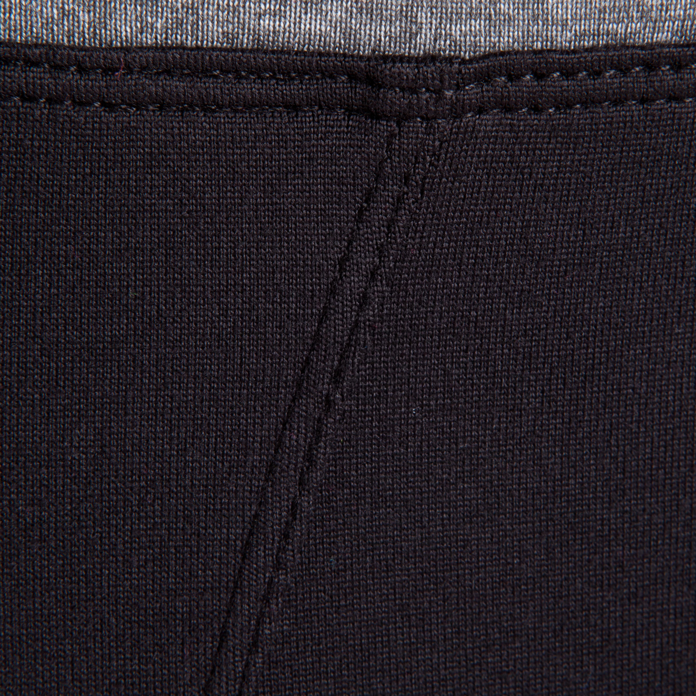 Energy Women's Fitness 7/8 Leggings - Black with Grey/Pink Waistband 7/12