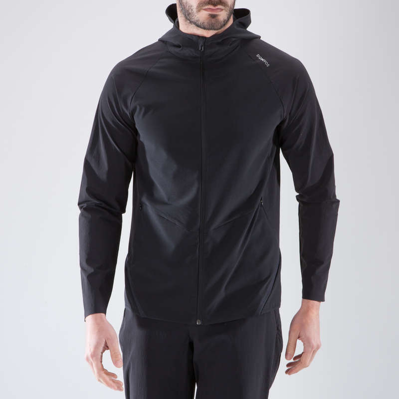 DOMYOS FVE900 Cardio Fitness Jacket - Black | Decathlon