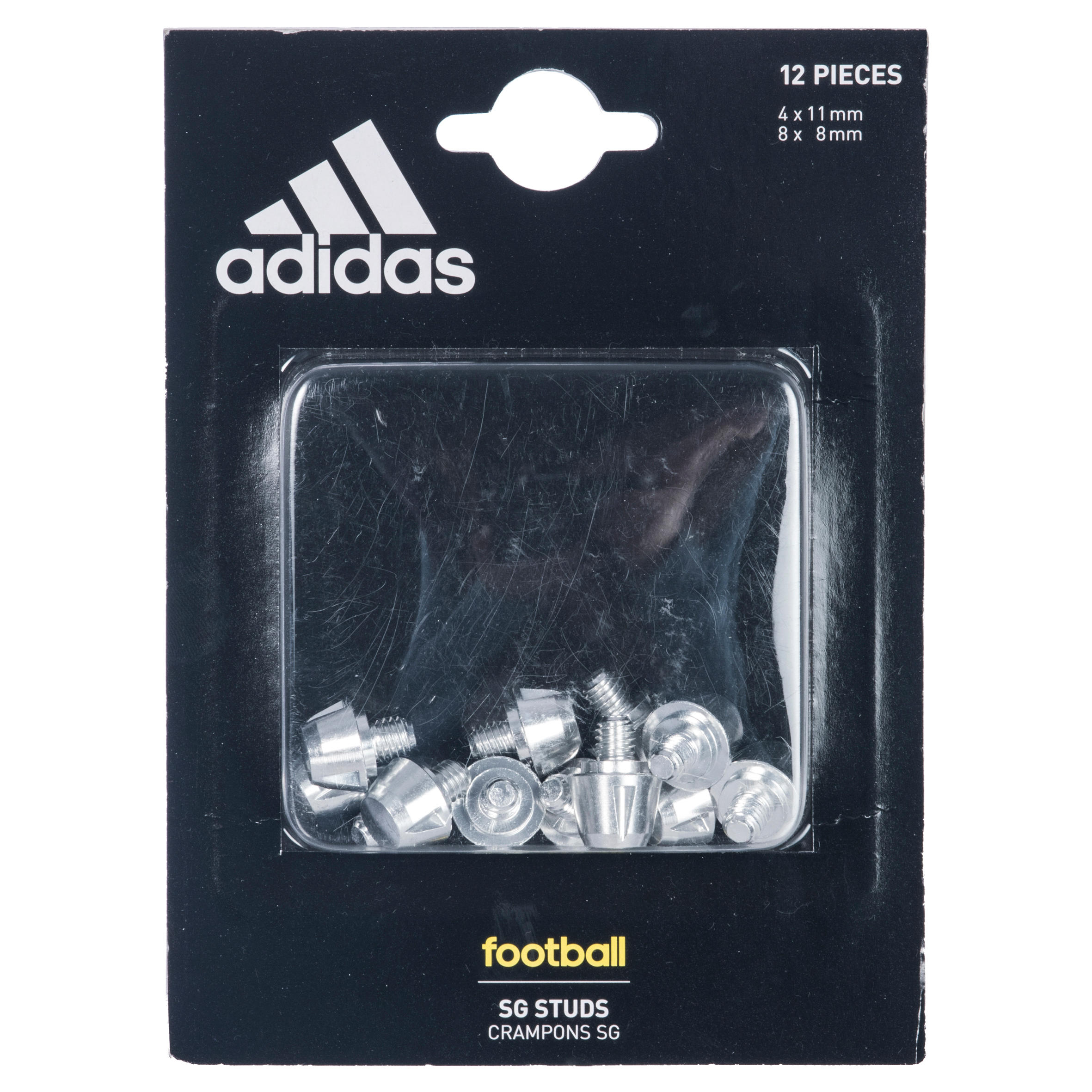 Adidas Rugbynoppen 8 11 Mm Aluminium adidas kopen in de aanbieding