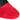 R500 Adult Knee-Length Rugby Socks - Red