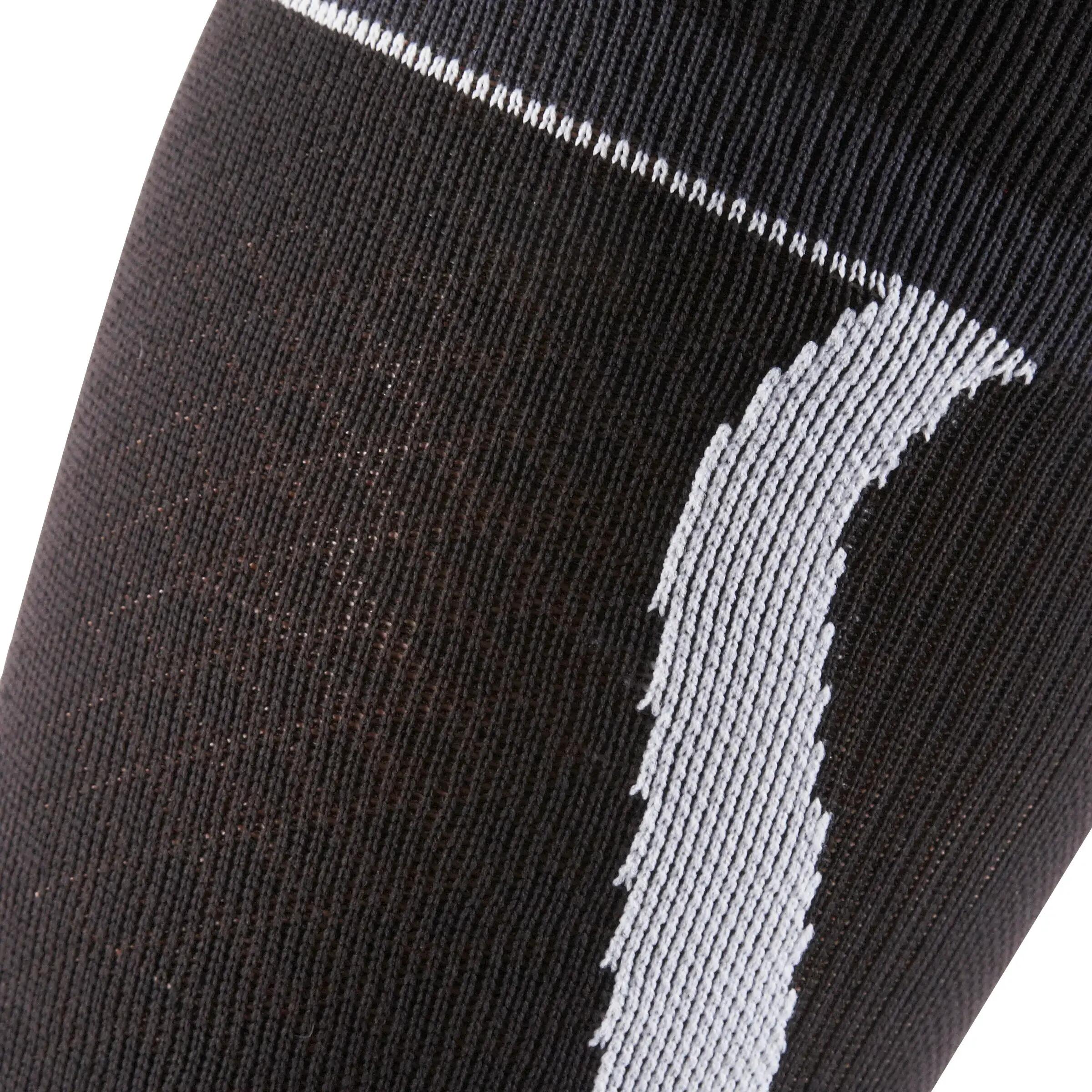 KANERGY RUNNING LEG SLEEVES BLACK RED 4/7