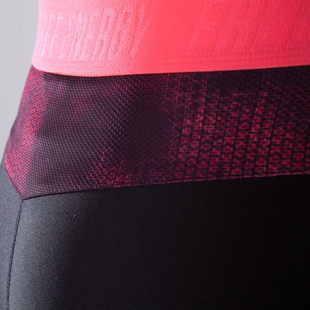 Leggings FTI 500 Fitness Cardio Damen bordeaux