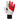 F500 Kids' Football Goalkeeper Gloves - Red/Black