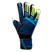 Modre in rumene rokavice za nogometnega vratarja F900 za odrasle