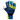 F900 Finger Protect Adult Goalkeeper Gloves - Blue/Yellow