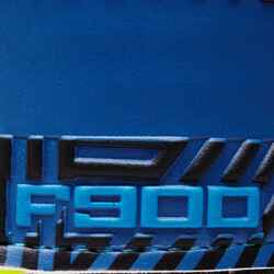 F900 Finger Protect Adult Goalkeeper Gloves - Blue/Yellow