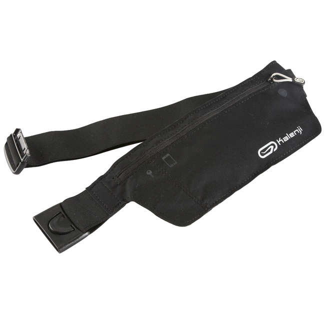 KALENJI RUNNING SMARTPHONE WAISTBAND - BLACK | Decathlon