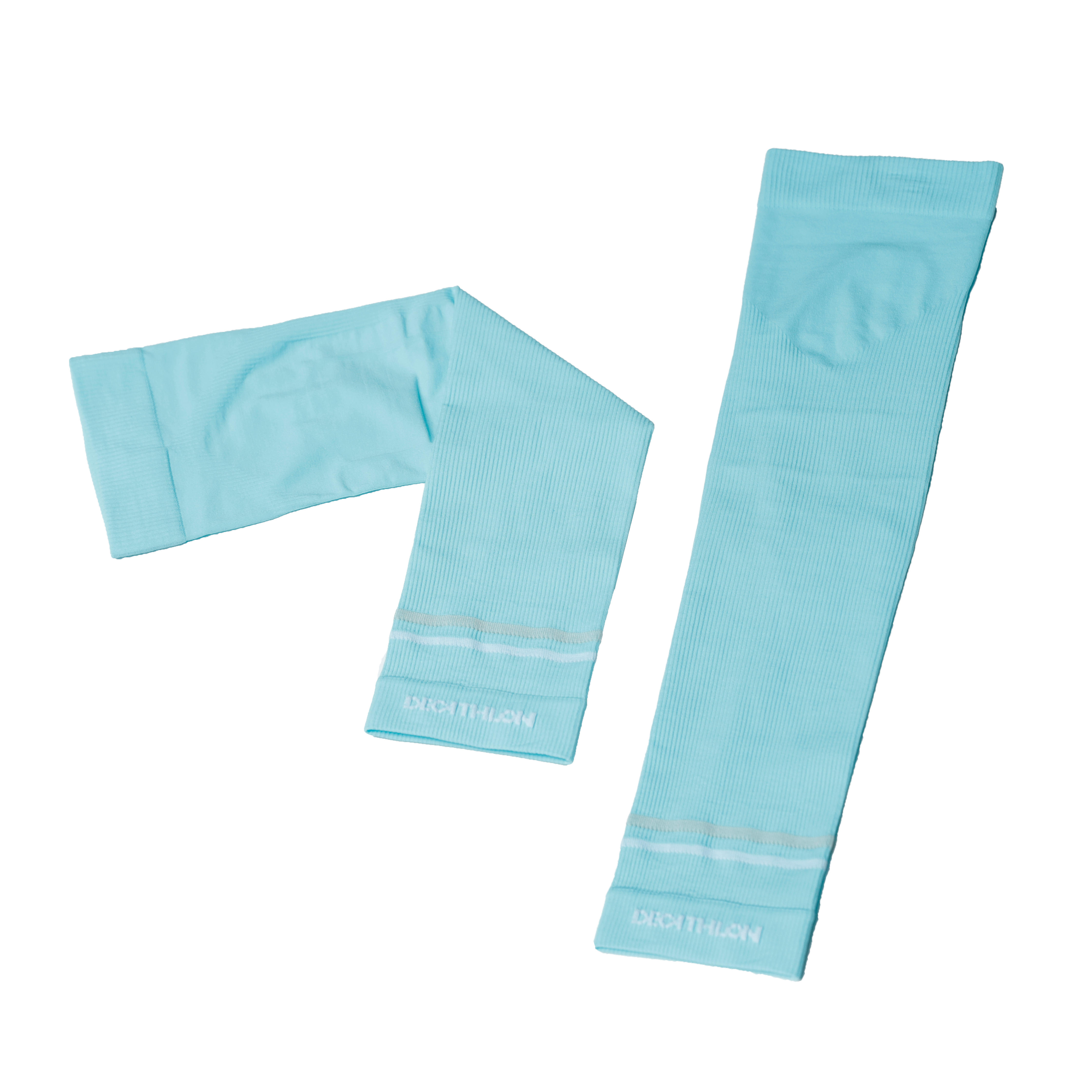 Cycling Arm Sleeves Light Blue
