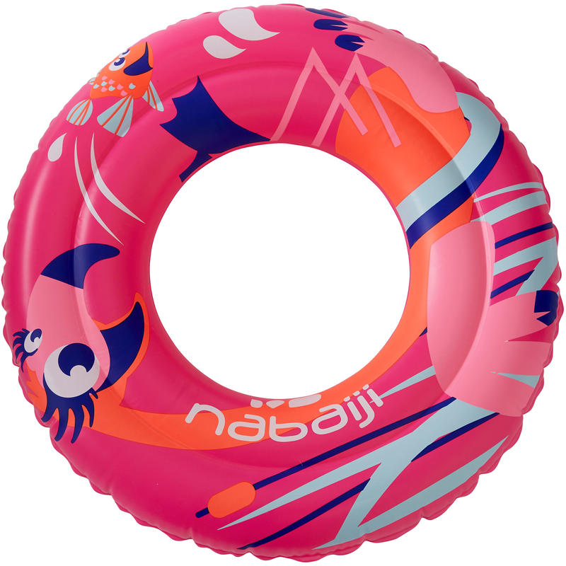 Bouée de natation gonflable 51 cm rose imprimé « FLAMINGO » pour enfant 3-6 ans Bouée de natation gonflable 51 cm rose imprimé « FLAMINGO » pour enfant 3-6 ans