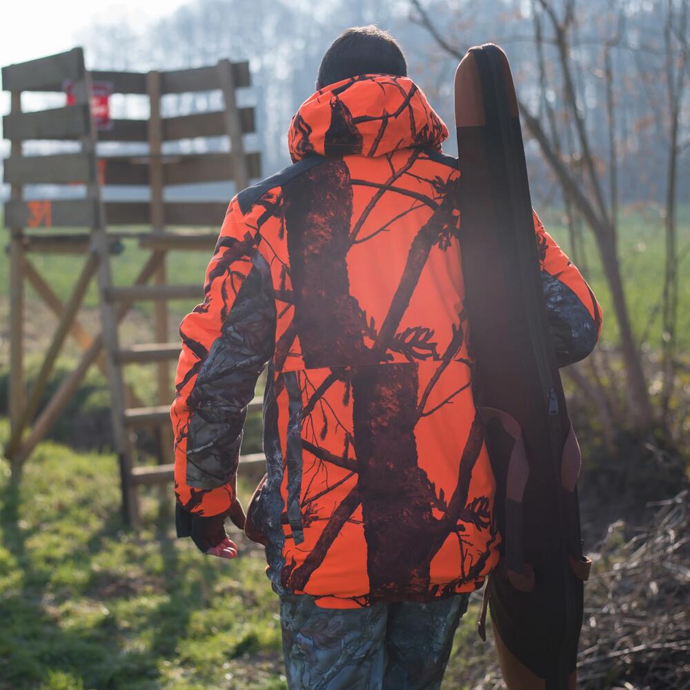 Warme, wasserdichte Jacke, Sichtbarkeit für PSA