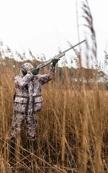 Un article qui parle de l'importance de se camoufler pour la chasse du gibier d'eau