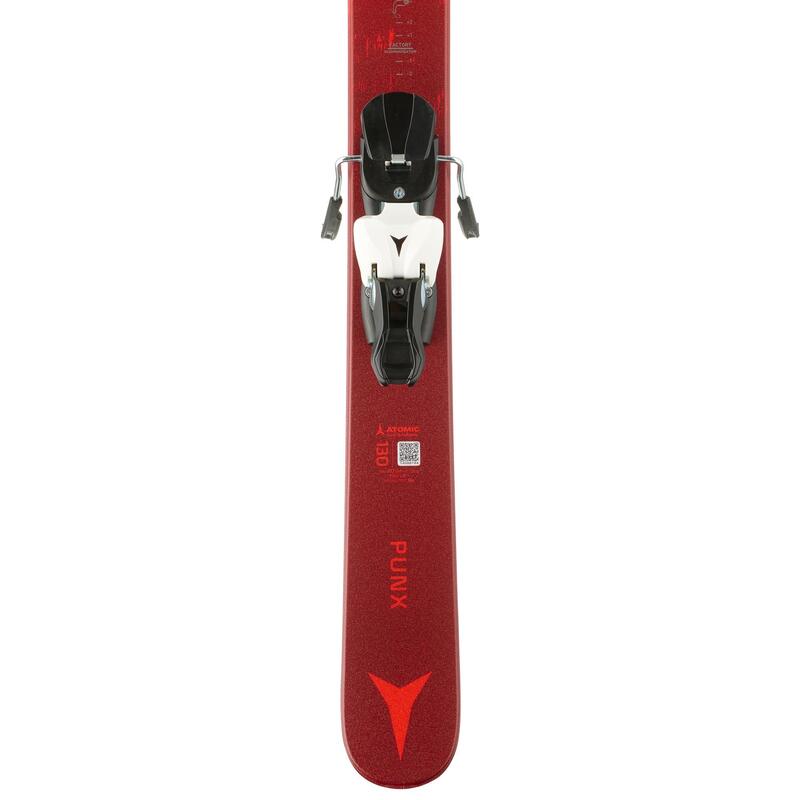 SKIS FREESTYLE FREERIDE CRIANÇA PUNX III VERMELHO