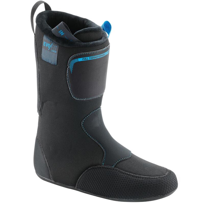 Botas de Esquí Hombre Wedze EVOFIT 550 Flex 90 Alpino Negro