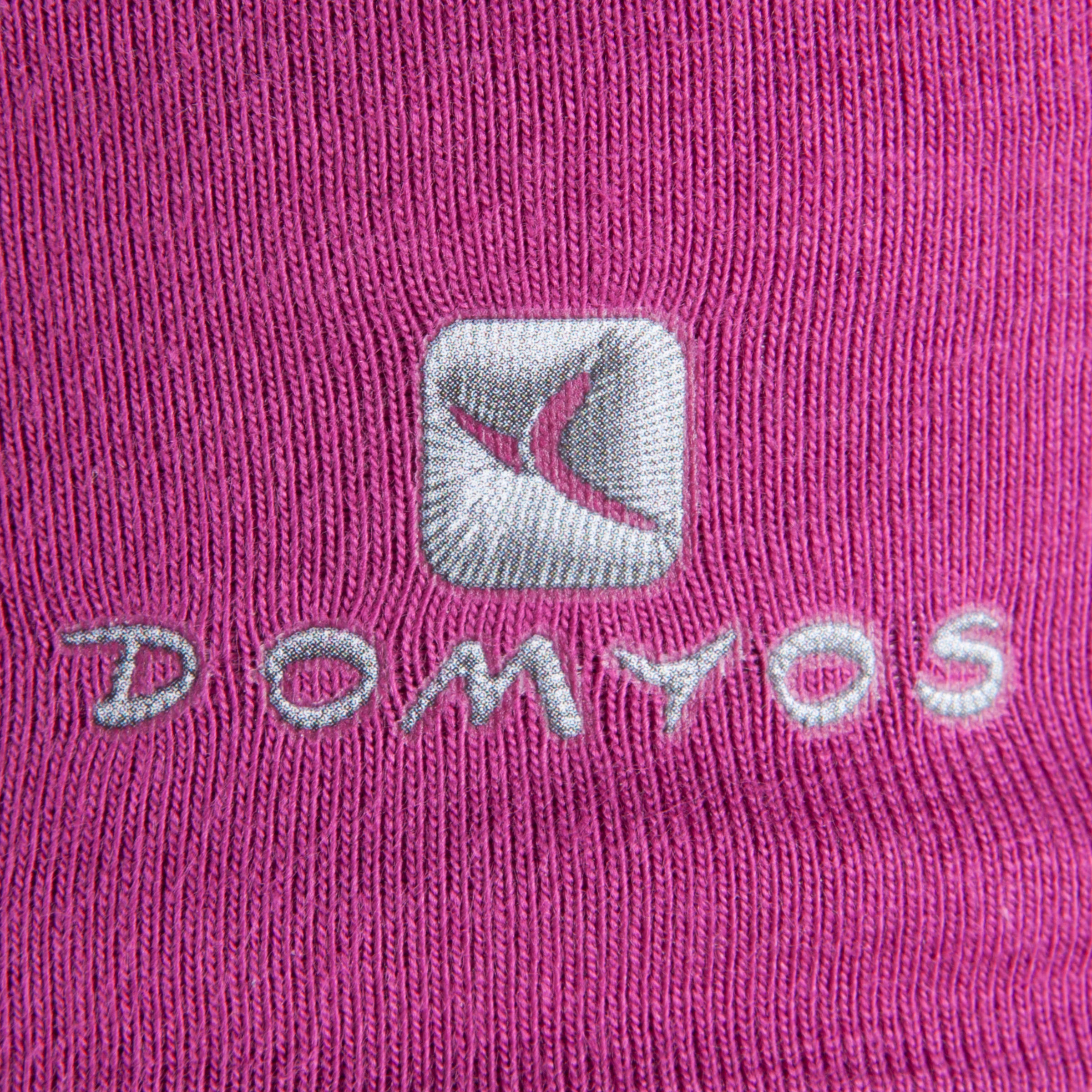 DOMYOS Women's Organic Cotton Gentle Yoga Bottoms - Dark Grey