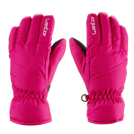 GANTS DE SKI ENFANT 100 ROSES