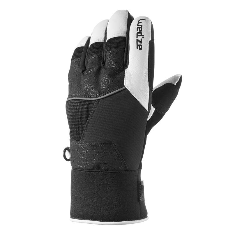 JUNIOR ON PISTE SKIING GLOVES Skiing - JR D-SKI GLOVE 900 - BLACK WEDZE - Ski Wear