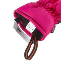 Kids' Ski Gloves 100 - Pink
