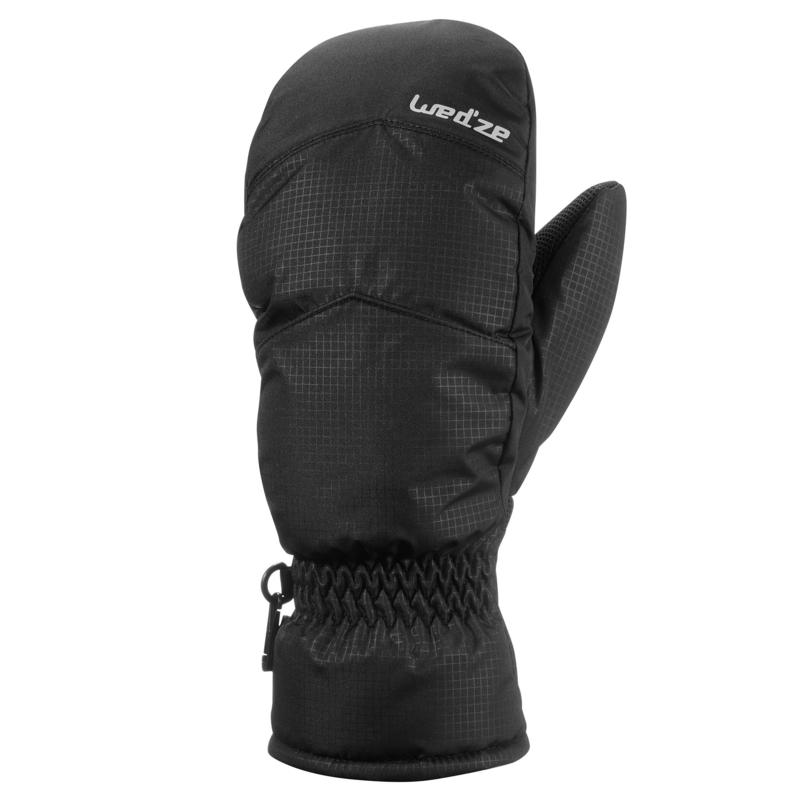 ADULT TRAIL SKI MITTENS 100 - BLACK ADULT TRAIL SKI MITTENS 100 - BLACK
